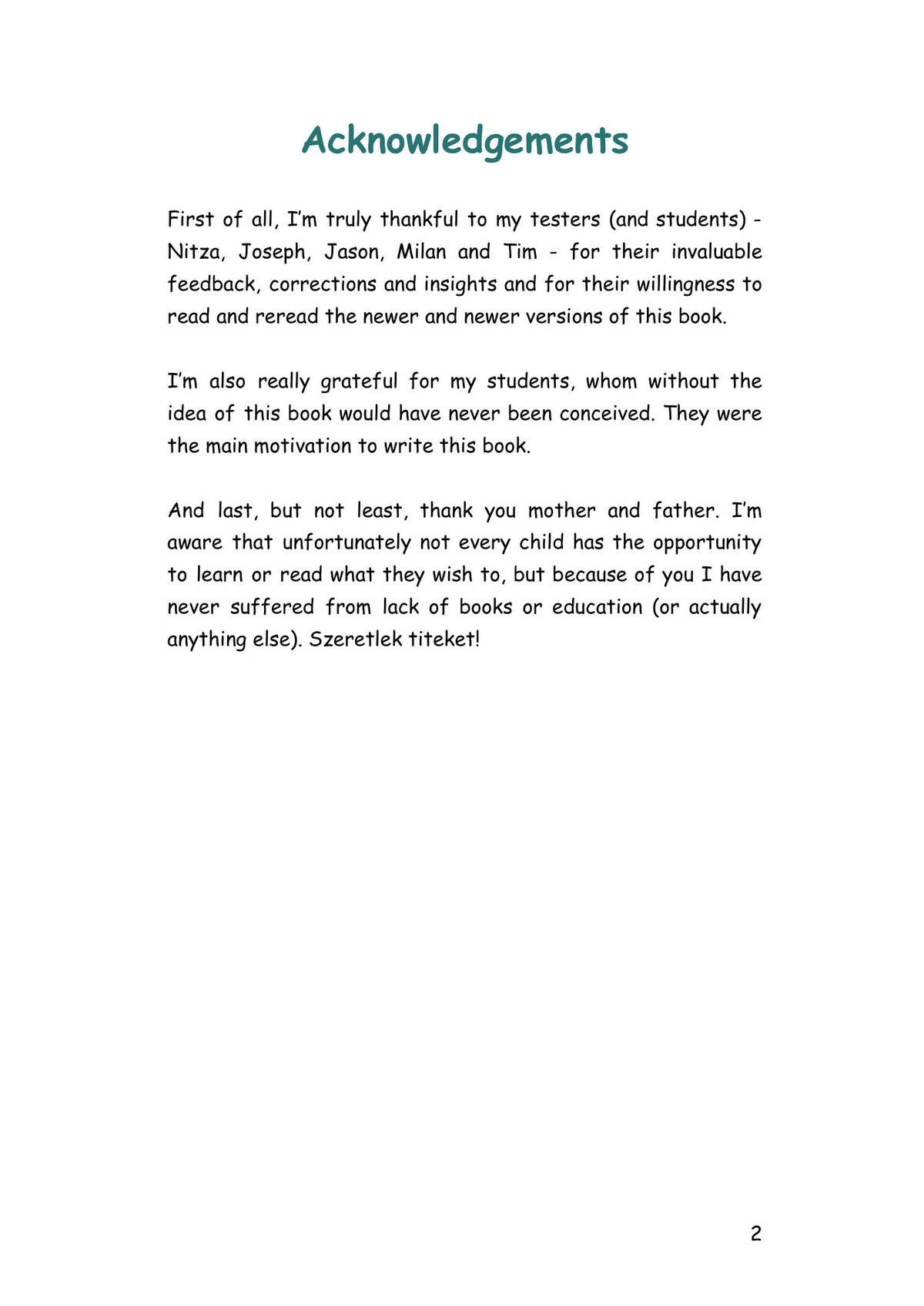 Foreword - oldal 2