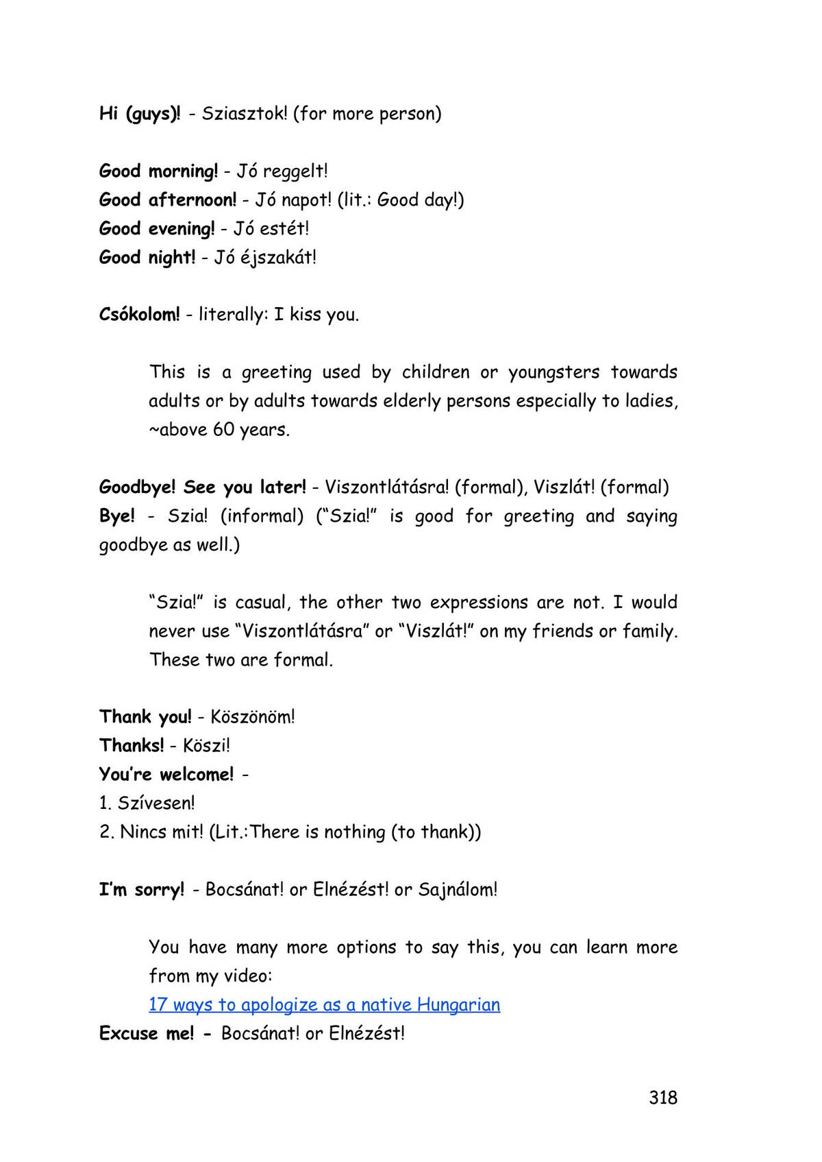 Appendix - oldal 318